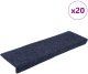 vidaXL Maty na schody samoprzylepne 20 szt. Antracyt 65x21x4 cm 1