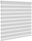 vidaXL Roleta zebra, jasnoszara, szerokość tkaniny 135,9cm, poliester 3