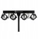 LIGHT4ME BELKA LED COB PAR 4x30W statyw pokrowiec 1