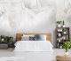 FOTOTAPETA LIŚCIE BETON SZARA LOFT BOHO DO SYPIALNI SALONU TAPETA 300x210 1