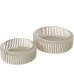 Boltze Metalowe miski ozdobne VIKI, 2 szt. Ø 24-30 cm 1