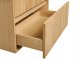 Beliani Wisząca szafka pod umywalkę BEXTI 80 cm 52 cm 50 cm Jasnobrązowy 8