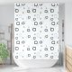 vidaXL Roleta prysznicowa z kasetą 150x240 cm Szerokość tkaniny 146 cm 1