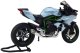 Motocykl Sportowy Metalowy Światła Dźwięki Srebrny 1:12 3