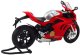 Motocykl Sportowy Metalowy Światła Dźwięki Czerwony 1:12 2