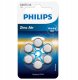 Philips 1x6 Zinc-Air PR44 / 675 bateria do aparatów słuchowych 1