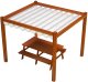 Roleta rzymska pozioma premium Decor 3x3 - Biały 2