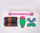 Klocki magnetyczne Clixo - Classroom pack - 100 el. 4