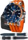 Zegarek męski Vostok Europe NH35A-575A715SO pomarańczowy 1