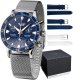 Zegarek damski Vostok Europe VK68-515A756B srebrny 1