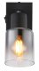 Spotlight GLOBO HUBERTUS, 1xE14, 40W, 230V, with switch, matt black finish, 7x16x14cm 1