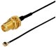 Konektor antenowy 10cm uFL IPEX to RP-SMA 1