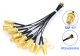 Kabel Digitus Antenowy 0.1m czarny 2