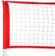 Siatka 3w1 z zestawem do tenisa, badminton, siatkówki Nils NT030 4