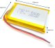 Akumulator innCraft Li-Poly 2000mAh 3.7V JST 103450 2