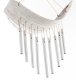 Gong z Metalem łapacz snów Ciekawa Dekoracja do Salonu Łódka  30cm x 24cm x 10cm 7