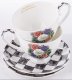 Filiżanka porcelana Z Podstawką Zestaw 2+2 ozdoba w Kartoniku na Prezent 11