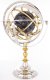 Astrolabium Elegancki metalowy Globus złota ozdoba do wnętrz  65cm x 40cm x 40cm 4