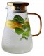 DZBANEK SZKLANY DO WODY SOKU LEMONIADY HERBATY KAWY HOT 1.3L 3