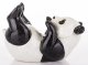 Figurka Panda Śpiąca leżąca na Plecach 1