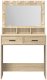 vidaXL Stół toaletowy Sonoma oak Drewno inżynieryjne 79 x 41 x 135 cm (865084) 5