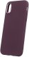 Nakładka Satin do iPhone X / XS burgundowa 1