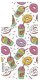 Samsung Panel Samsung GP-TOU021HOOPW do etuiFrame Cover do Galaxy S22+ Simpsons Donut biały/white 1