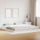 Stelaż do łóżka vidaXL Biały Drewno 200 x 220 cm Modułowy 1