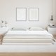 Stelaż do łóżka vidaXL Biały Drewno 200 x 220 cm Modułowy 3