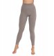 LE1397W Legginsy damskie CASUAL beżowy XS 3