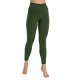 LE1397W Legginsy damskie CASUAL zielony L 1
