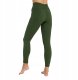 LE1397W Legginsy damskie CASUAL zielony XS 1