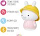 Króliczek Alilo Baby Bunny G9S+ różowy, dla dzieci 0 m+ (nowa wersja, z dyktafonem) 10