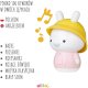 Króliczek Alilo Baby Bunny G9S+ różowy, dla dzieci 0 m+ (nowa wersja, z dyktafonem) 12