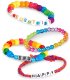 SHIMMER N SPARKLE ABC FASHION BEAD BRACELETS 1