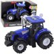 Traktor Farmerski Rolniczy Światła Dźwięki Niebieski 1:36 2