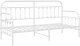 vidaXL Łóżka i ramy łóżek Biała Metal 75 x 190 cm Metalowa rama łóżka 1