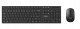 Klawiatura + mysz C-Tech C-TECH klawiatura z myszą WLKMC-03, Bezdrátowy set 2.4GHz, CZ, czarny 2