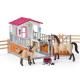 Figurka Schleich Zagroda dla koni Stajenny + arabski (SLH42369) 6