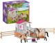 Figurka Schleich Zagroda dla koni Stajenny + arabski (SLH42369) 1