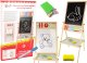 Drewniana Tablica 2w1 Magnetyczna Kredowa + Liczydło Alfabet Tabliczka Mnożenia 2