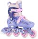 Rolki Nils Extreme NA13102 rekreacyjne regulowane fioletowe r. 26-29 1