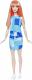 Lalka Barbie Mattel Lalka Barbie Fashionistas Modne przyjaciółki Patchwork Denim (FBR37/DYY90) 4