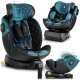 Fotelik samochodowy Nukido Prestige Line czarno-niebieski 0-36 kg ISOFIX 1