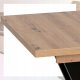 Stół z Krzesłami Zestaw Loft Do Salonu Stół Rozkładany i 4 Krzesła Szare 9