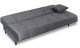 Wersalka Sofa Kanapa Rozkładana z Funkcją Spania Dwuosobowa Szara LIMA 5