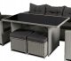 Zestaw Mebli Ogrodowych Technorattan Sofa Na Taras Ogród Komplet COLORADO 9