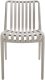 Krzesła ogrodowe Alcudia, odporne na warunki atmosferyczne, sztaplowane - taupe, Zestaw 2 sztuk 3
