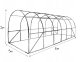 Tunel foliowy ogrodowy 18m2 6m x 3m x 2m zielony Shark Tools 11