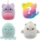 SQUISHMALLOWS  4X MASKOTKA MASKOTKI JEDNOROŻEC NIESPODZIANKA Squishville 2